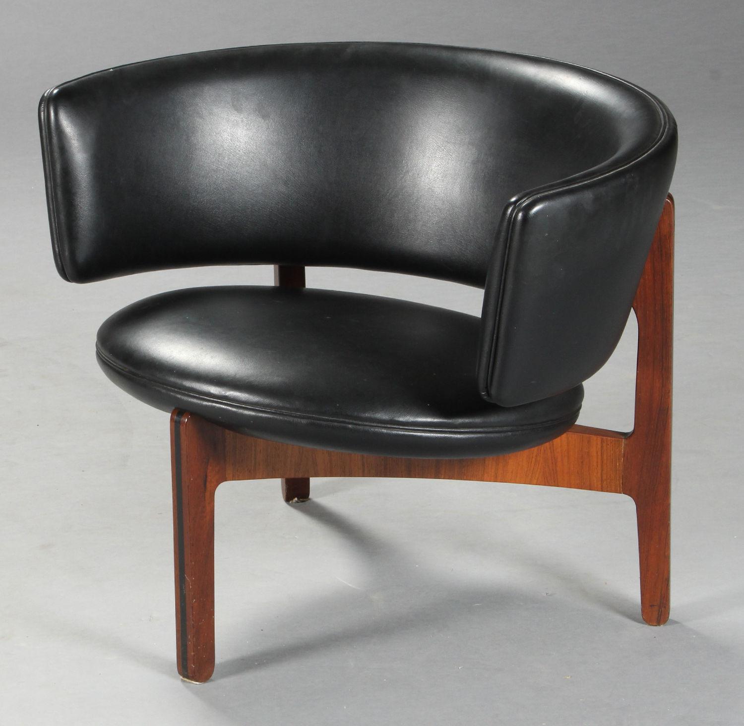 1960er Sven Ellekaer Customizable Brasilianischer Palisander Stuhl in ausgezeichnetem Zustand im Angebot 1
