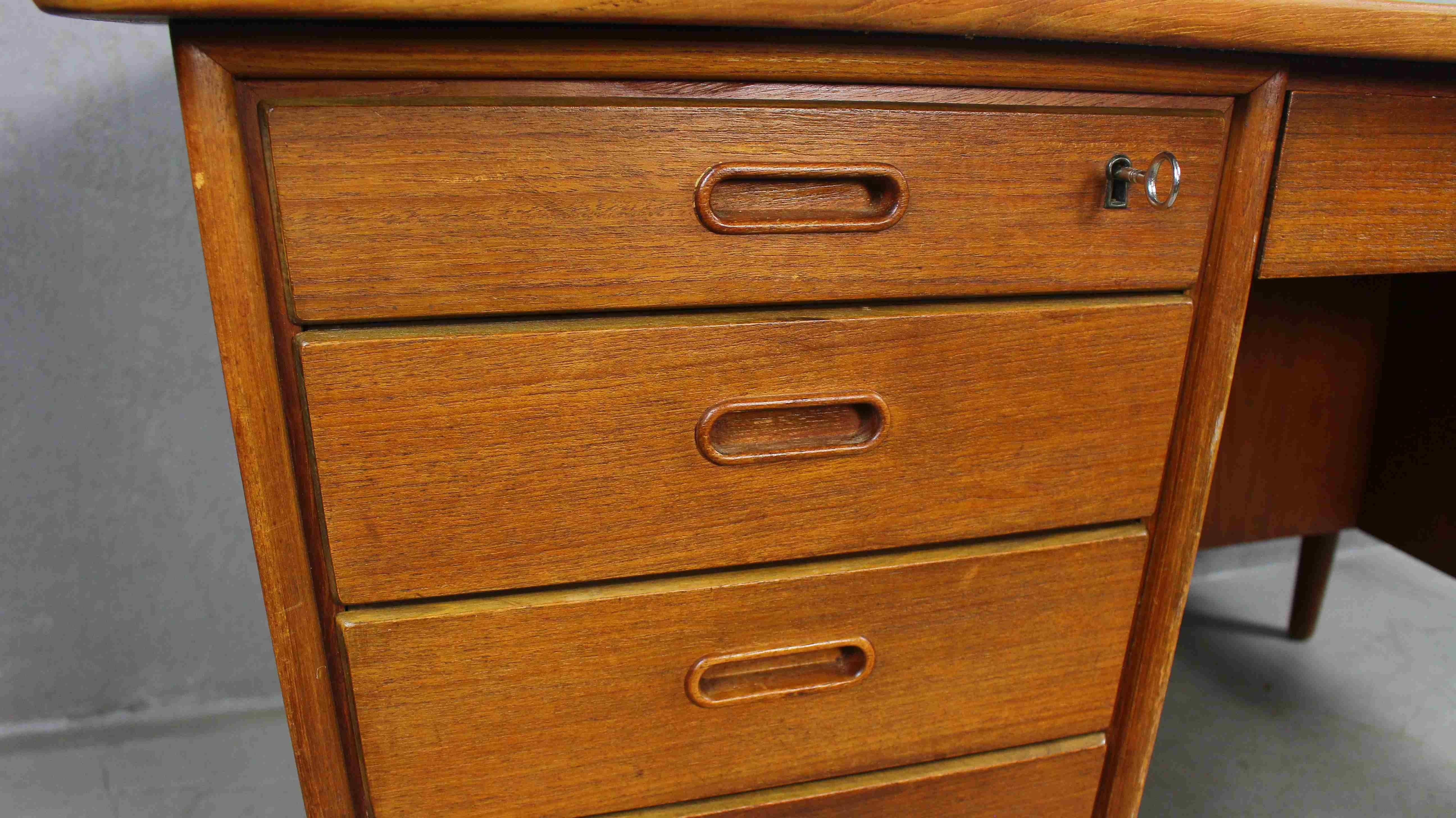 1960s Teak Desk by Svend Aage Madsen 6