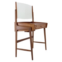 1960s Svend Åge Madsen Teak Vanity with Mirror, Denmark