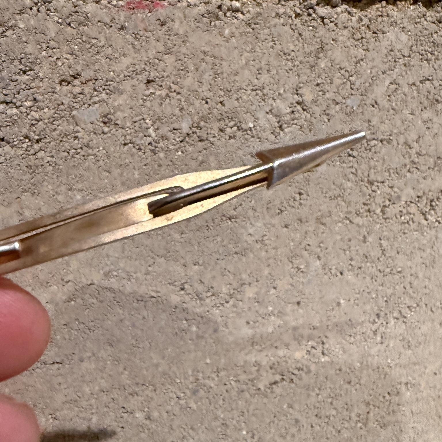 20th Century 1960s Swank Arrow Tie Bar Clip For Sale