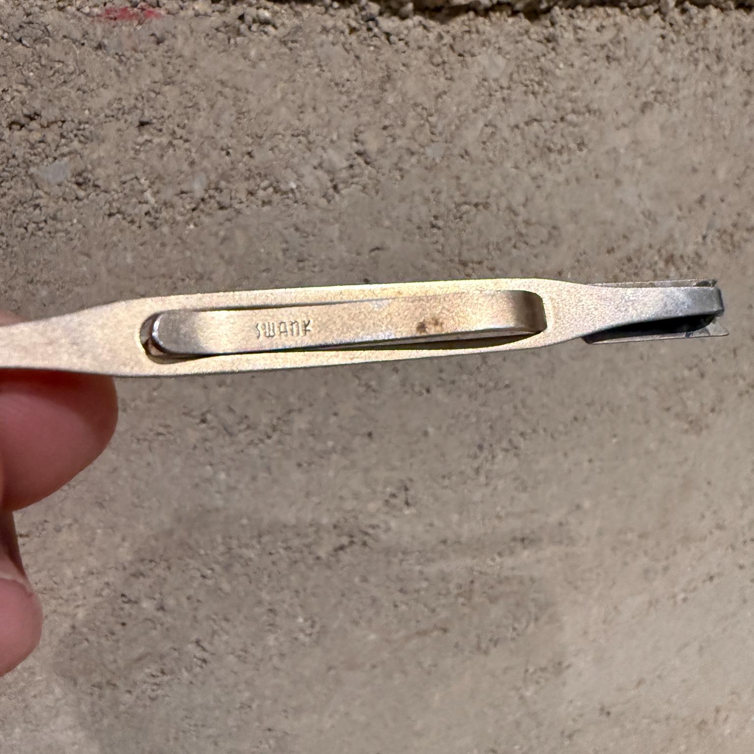 Metal 1960s Swank Arrow Tie Bar Clip For Sale
