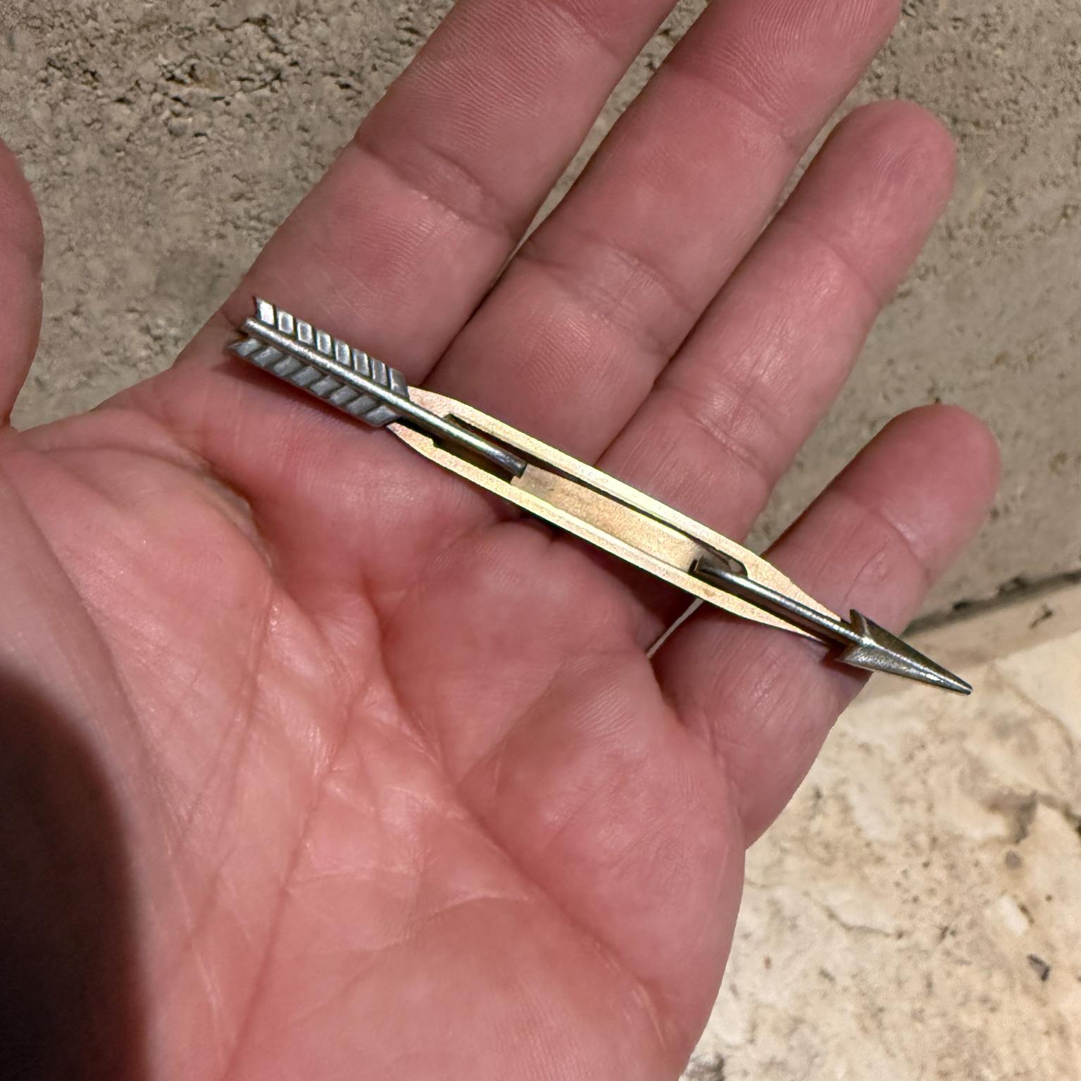 1960s Swank Arrow Tie Bar Clip For Sale 2