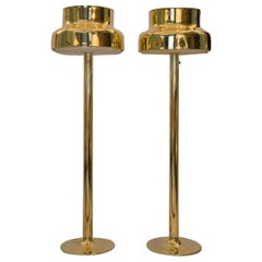 1960s Swedish "Bumling" Floor Lamp in Brass by Anders Pehrson for Ateljé Lyktan
