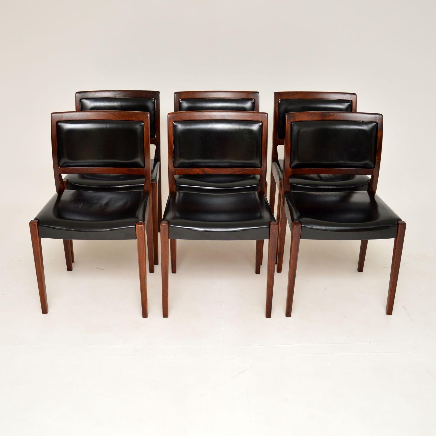 1960's Swedish Dining Table & Chairs by Nils Jonsson In Good Condition In London, GB