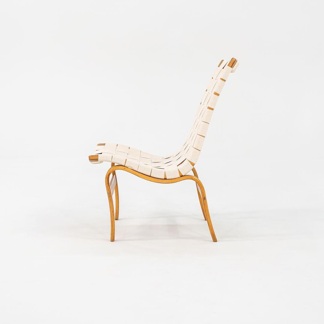 Suédois Fauteuils Eva suédois des années 1960 par Bruno Mathsson pour Firma Karl Mathsson en vente