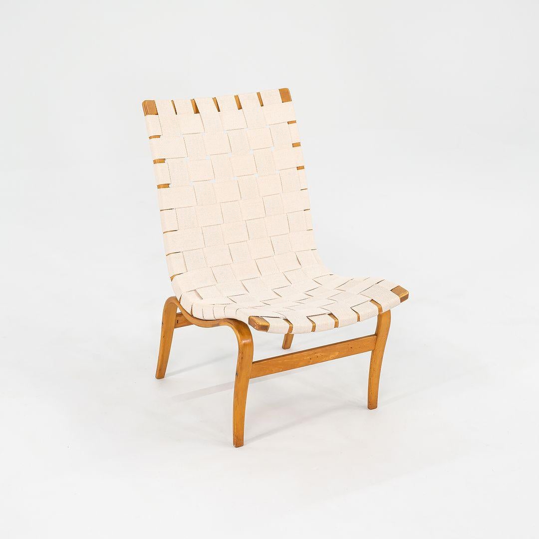 Fauteuils Eva suédois des années 1960 par Bruno Mathsson pour Firma Karl Mathsson Bon état - En vente à Philadelphia, PA
