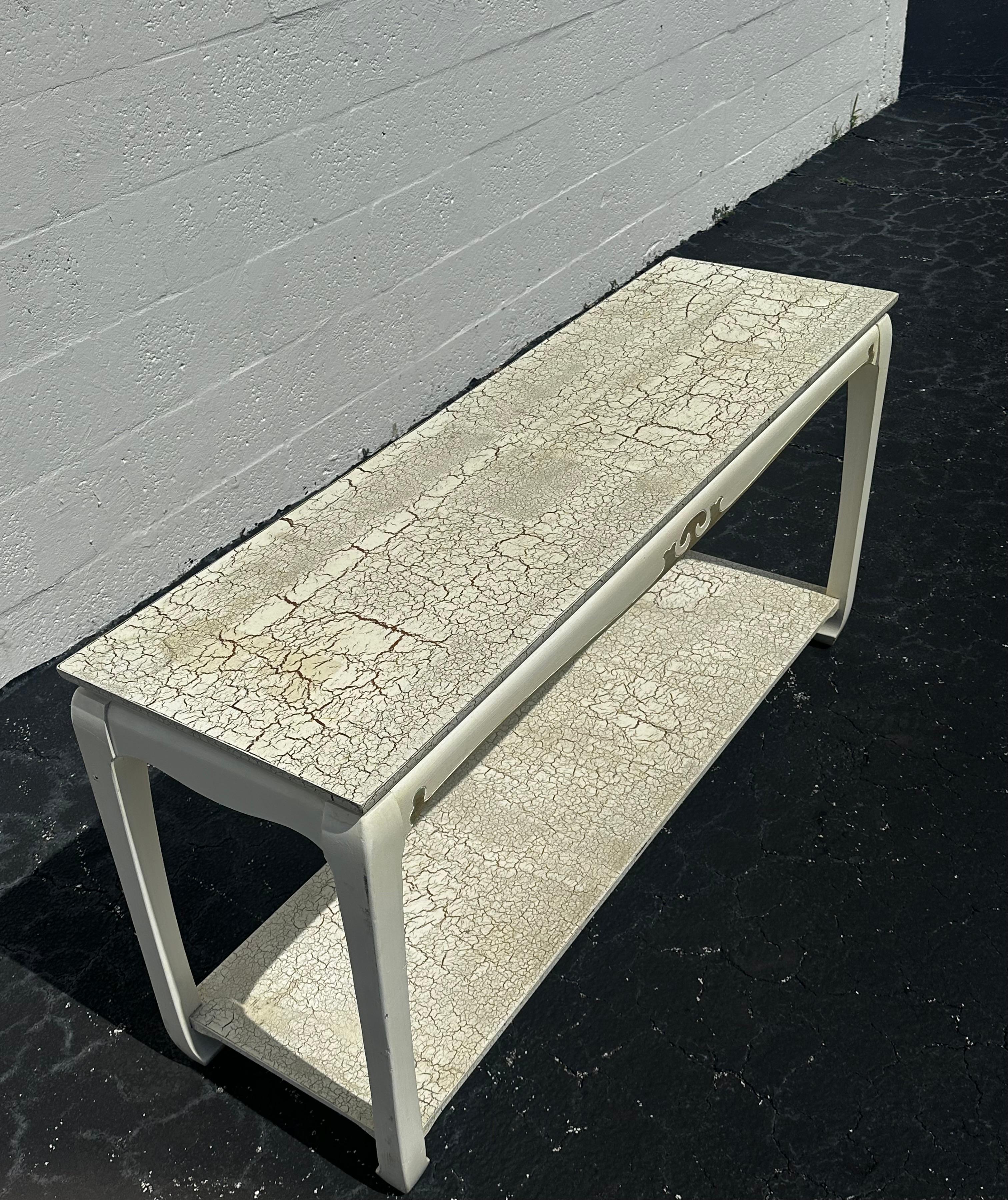 Table console à double étage de style gustavien suédois des années 1960, Lane Furniture en vente 2