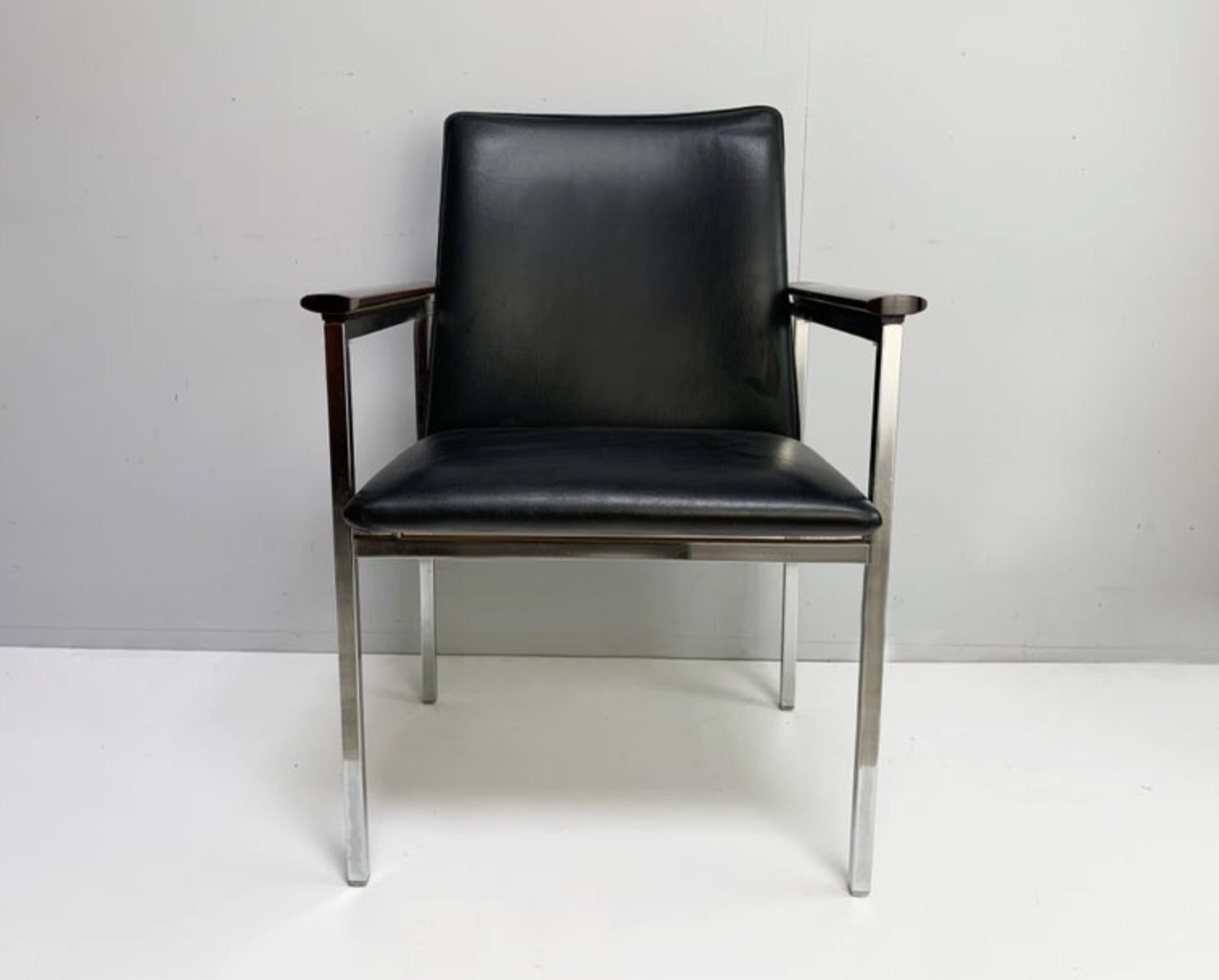 European 1960’s Swedish mid century chair by Sigvard Bernadotte for France & Søn For Sale