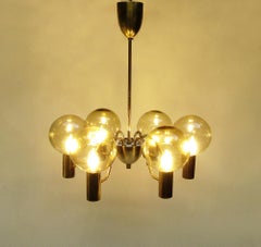 1960s Swedish "Patricia" Chandelier by Hans Agne Jakobsson