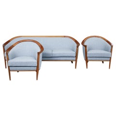 1960s Swedish Teak 3-Piece Suite by Broderna Andersson
