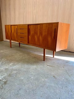 1960s Swedish Teak Credenza by Nils Jonsson for Troeds