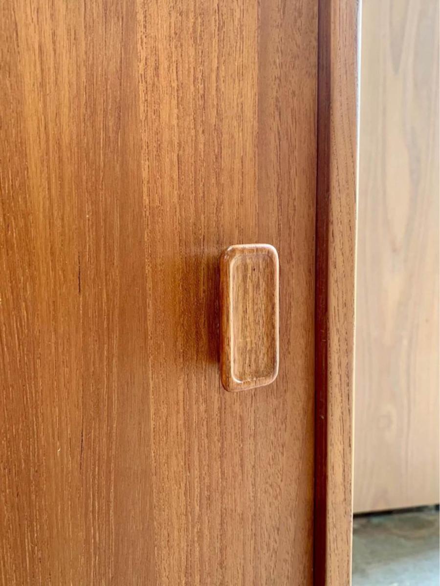 1960s Swedish Teak Credenza by Nils Jonsson for Troeds In Excellent Condition In Victoria, BC