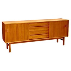 1960s Swedish Teak Credenza by Nils Jonsson for Troeds