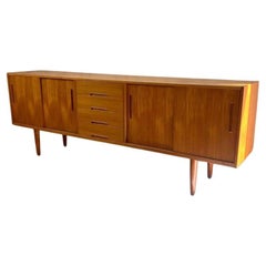 1960s Swedish Teak Credenza by Nils Jonsson for Troeds