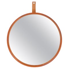 1960s Swedish Teak Mirror by Uno & Osten Kristiansson for Luxus