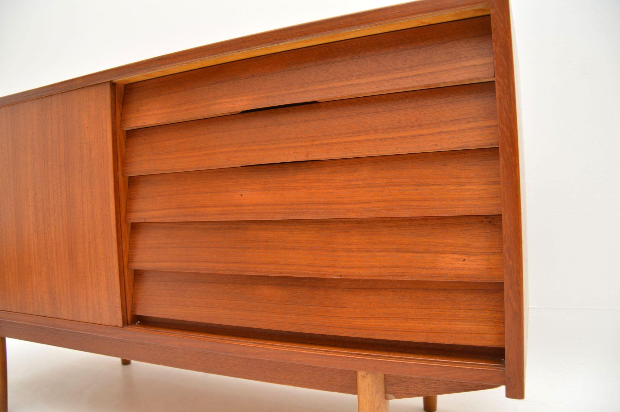 Sycamore 1960s Swedish Teak Sideboard by Nils Jonsson for Troeds