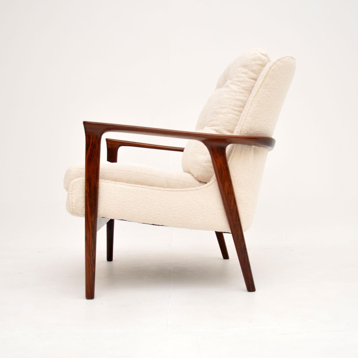 Mid-20th Century 1960’s Swedish Vintage Armchair by Inge Andersson