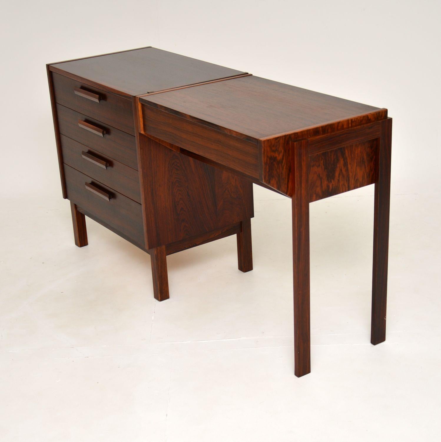 1960's Swedish Vintage Dressing Table by Nils Jonsson In Good Condition In London, GB