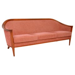 1960's Swedish Vintage Teak Sofa by Bertil Fridhagen
