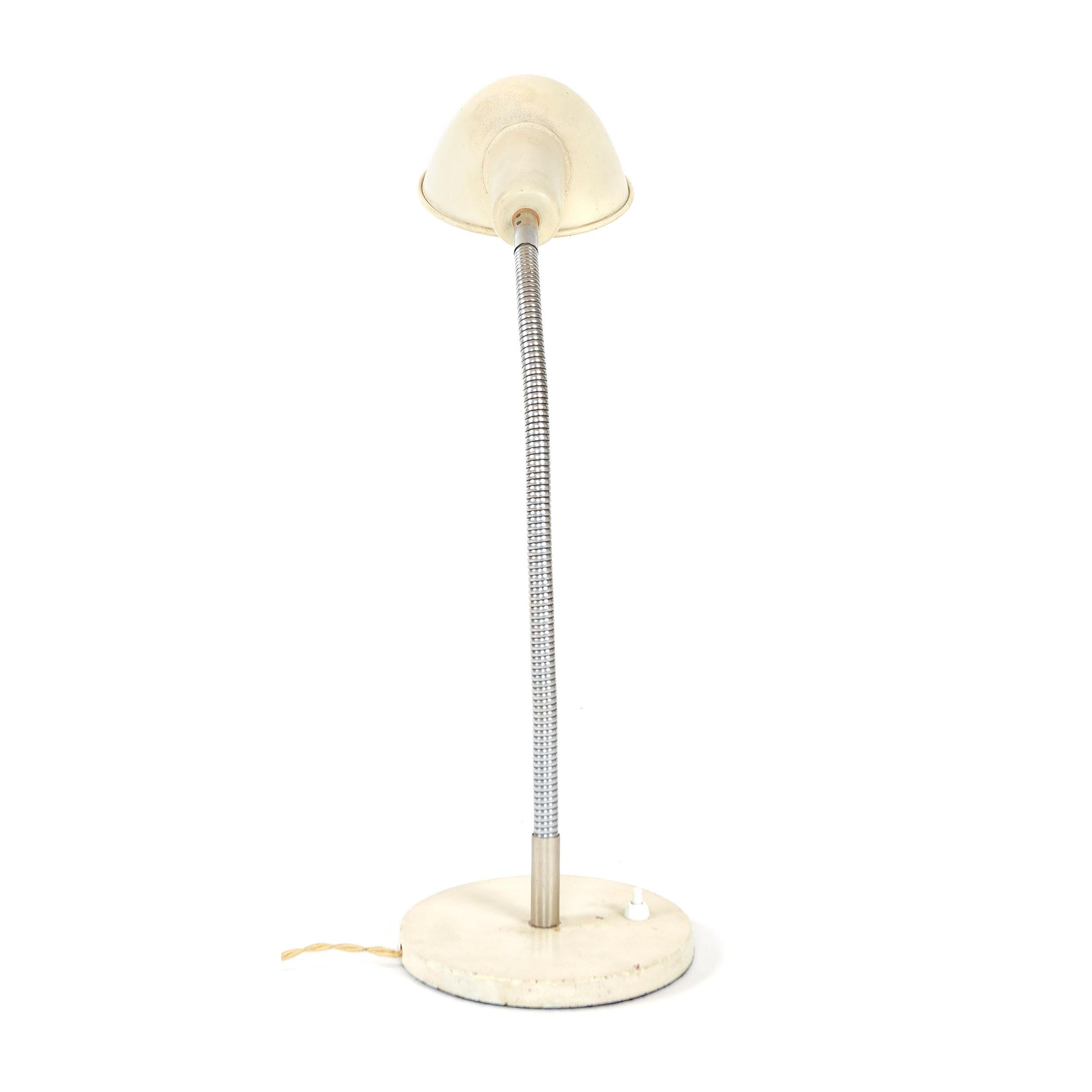 1960s Swiss Desk Lamp by Max Bill for BAG Turgi In Good Condition In Sagaponack, NY