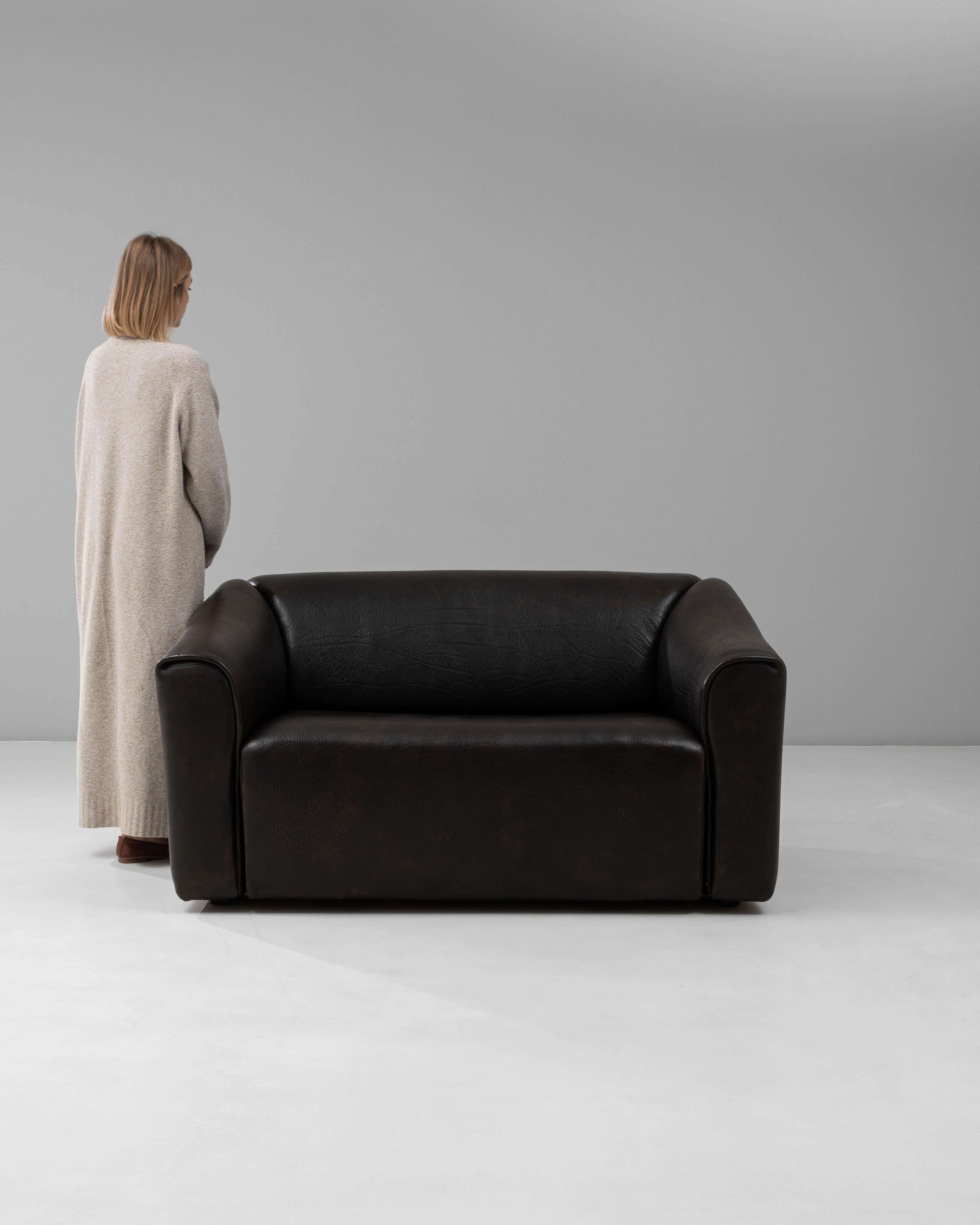 1960s Swiss Leather Sofa Ds 47 By De Sede Bon état - En vente à High Point, NC