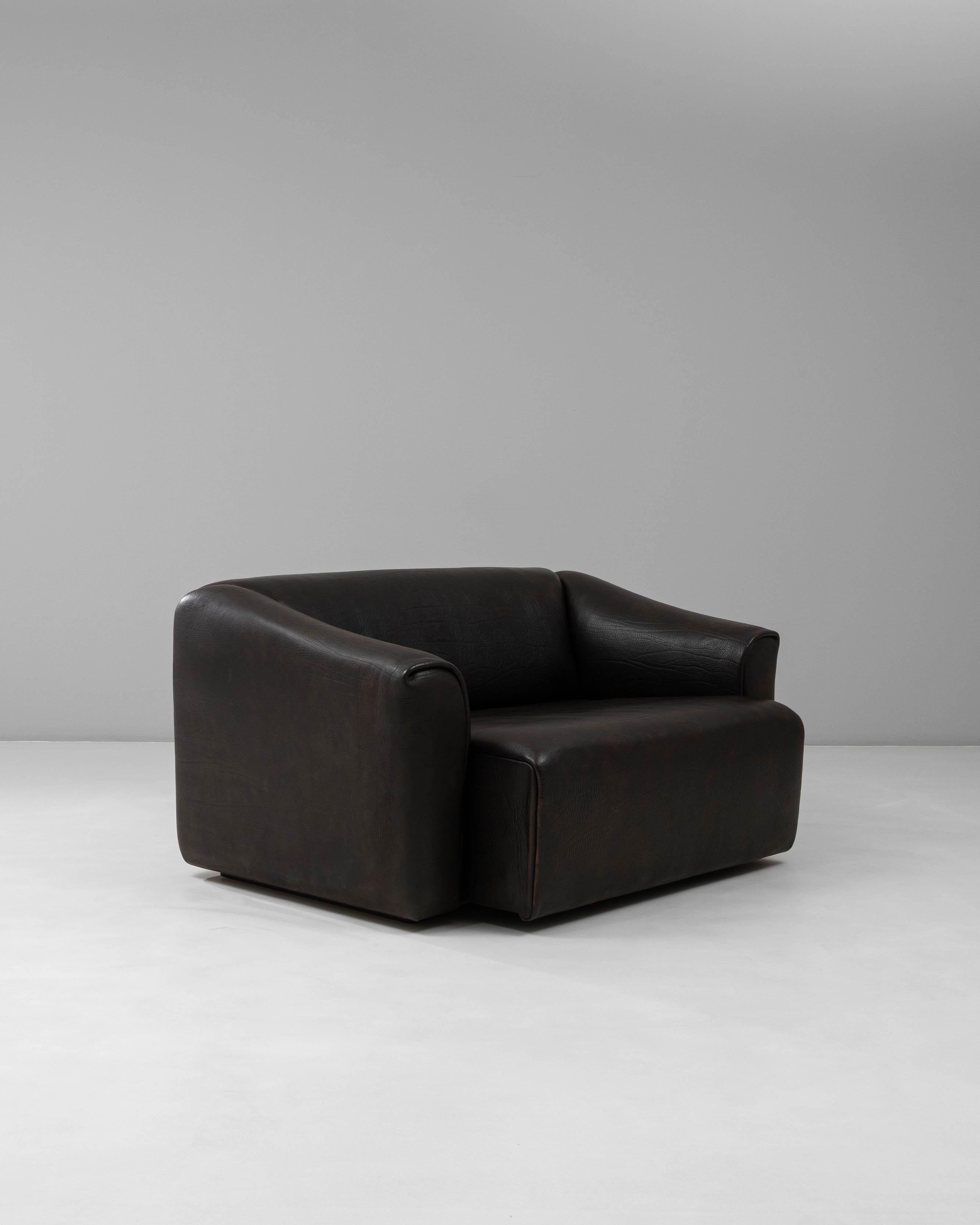 Cuir 1960s Swiss Leather Sofa Ds 47 By De Sede en vente