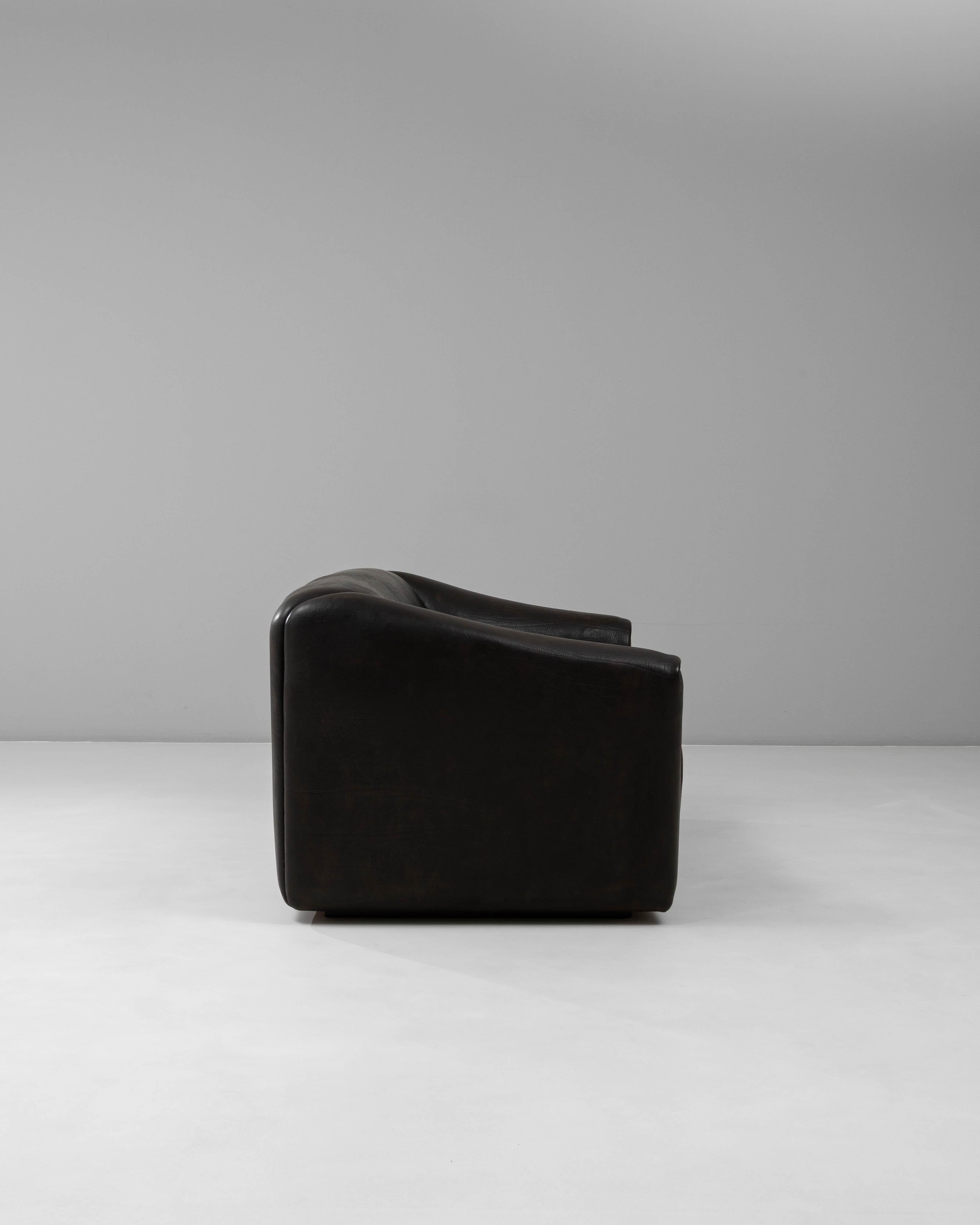 1960s Swiss Leather Sofa Ds 47 By De Sede en vente 1