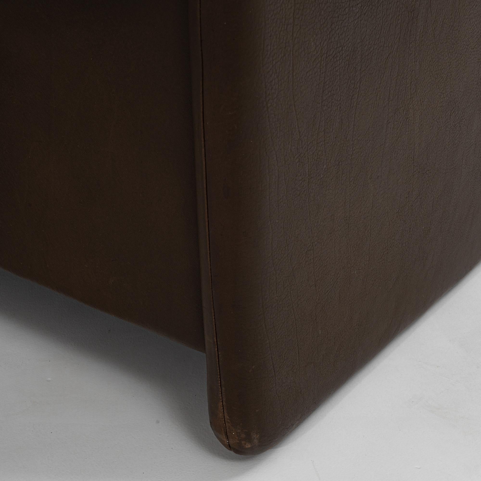 1960s Swiss Leather Sofa Ds 86 By De Sede en vente 6