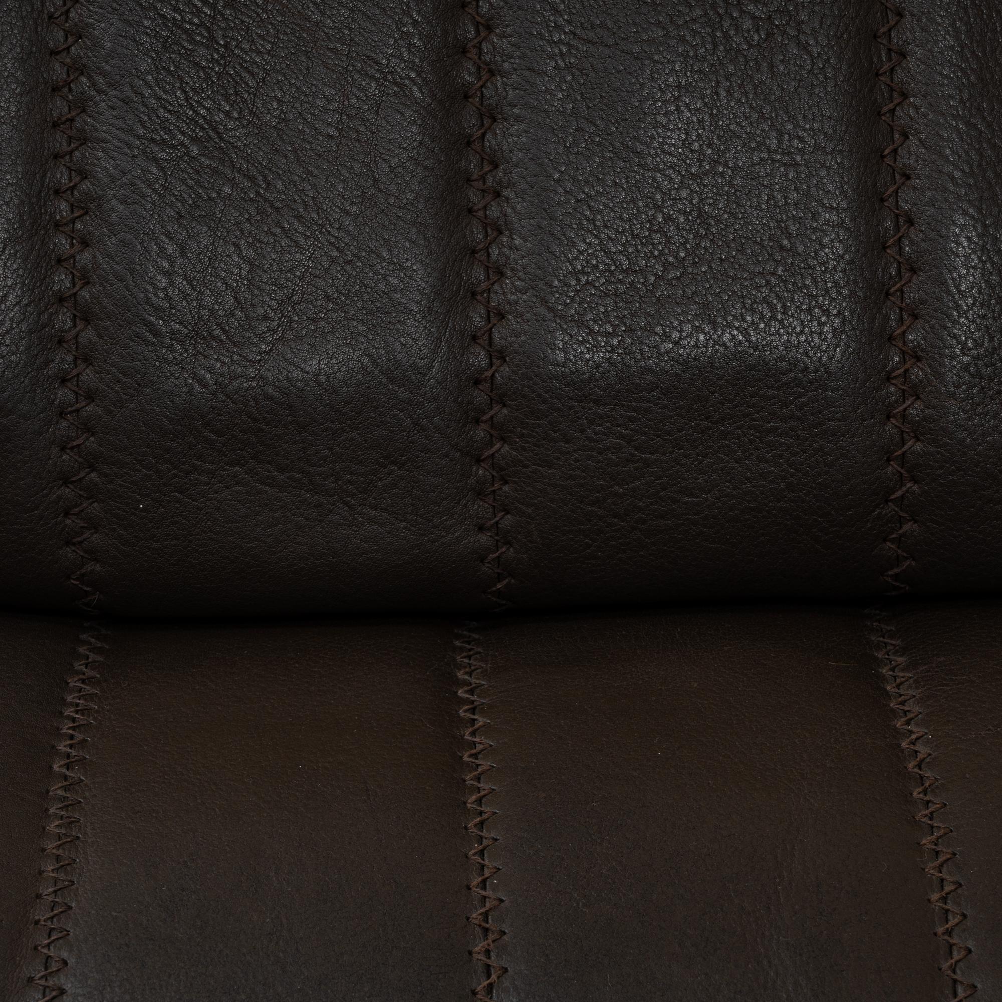 1960s Swiss Leather Sofa Ds 86  By De Sede in vendita 9