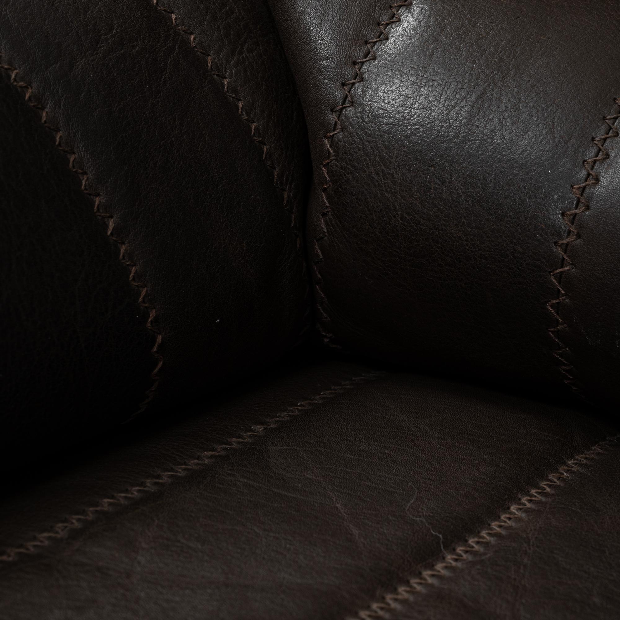 1960s Swiss Leather Sofa Ds 86 By De Sede en vente 9