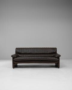 1960s Swiss Leather Sofa Ds 86  By De Sede