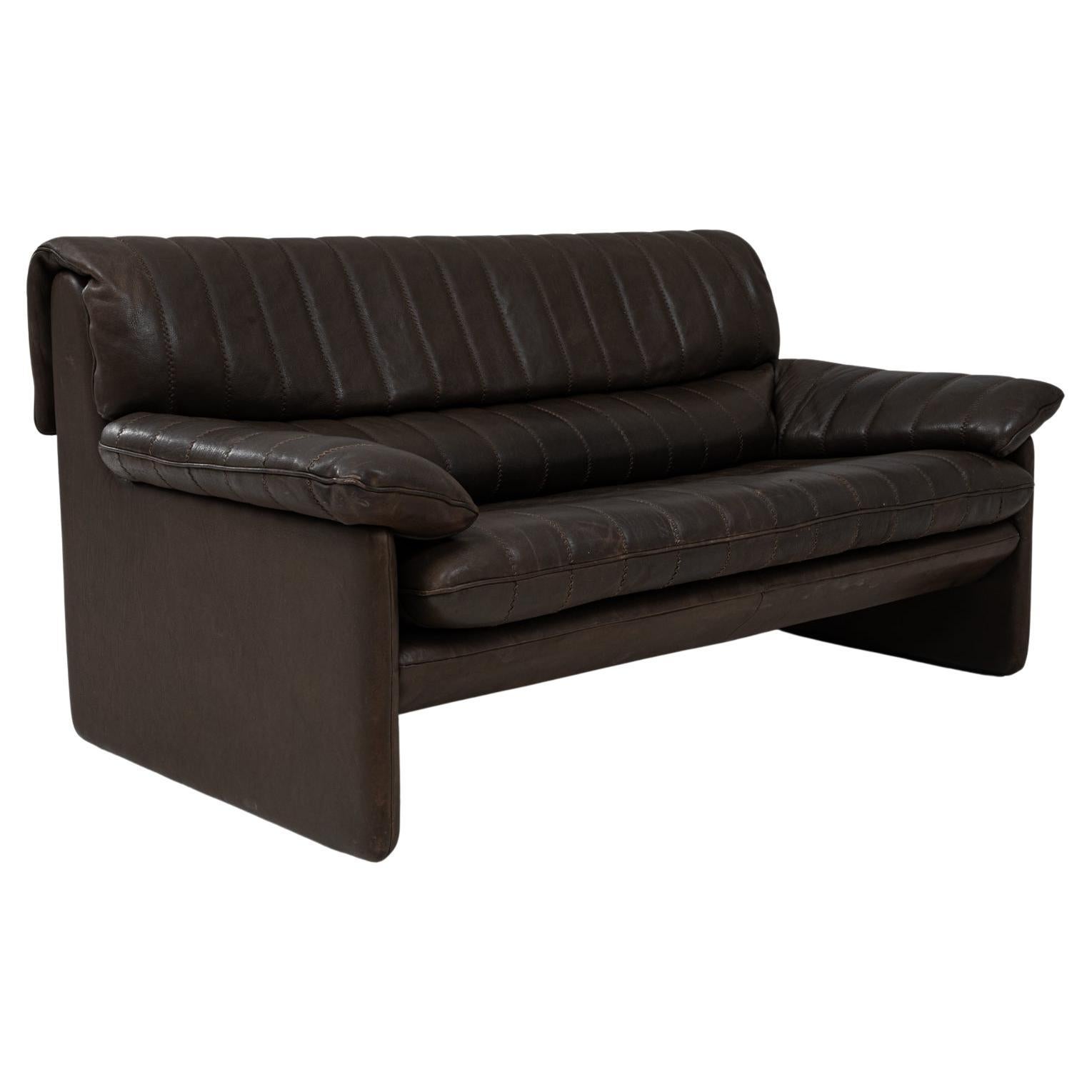 1960s Swiss Leather Sofa Ds 86 By De Sede