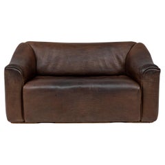 1960s Swiss Leather Sofa DS47 By De Sede
