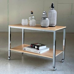 1960's Swiss minimalist bar cart