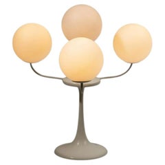 1960s Swiss Temde Leuchten Sevelen Globe Table Lamp