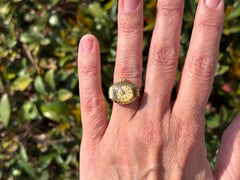 1960's Swiss Vintage Ladies Original Ring Form Watch - 18K Gold