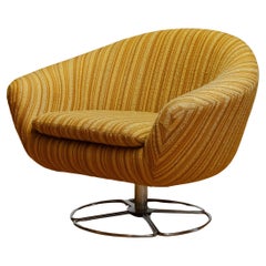 1960s Swivel Chair By Dux Of Sweden