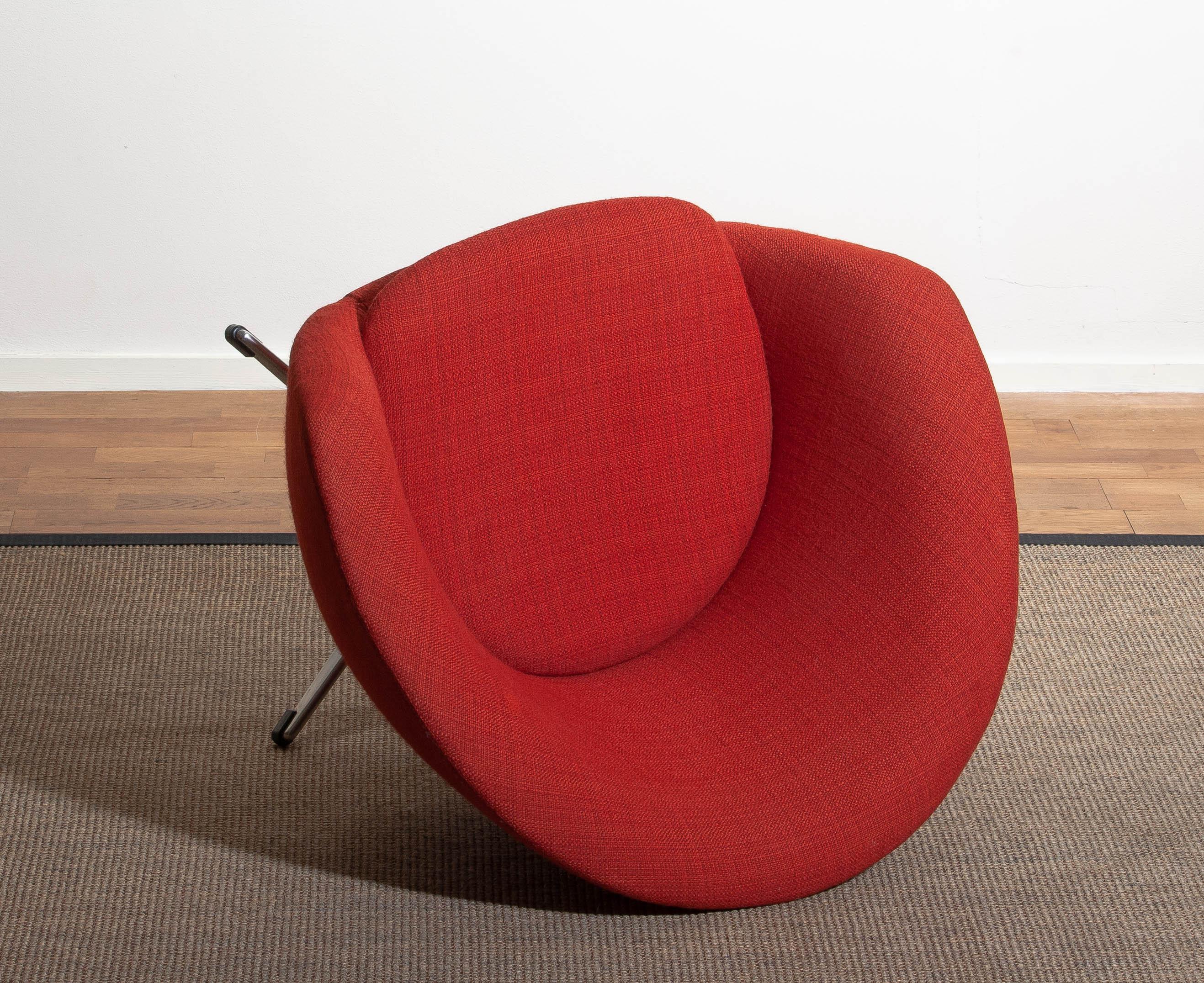 Fauteuil pivotant des années 1960 par Carl Eric Klote pour Overman, Danemark 4