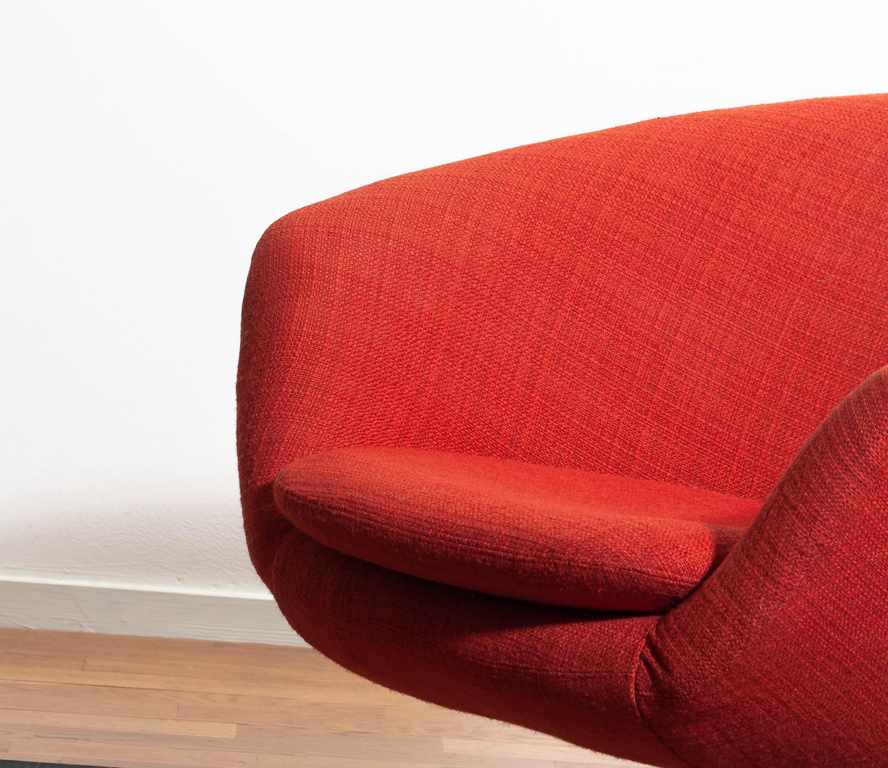1960s, Swivel Lounge Chair by Carl Eric Klote for Overman, Denmark In Good Condition In Silvolde, Gelderland