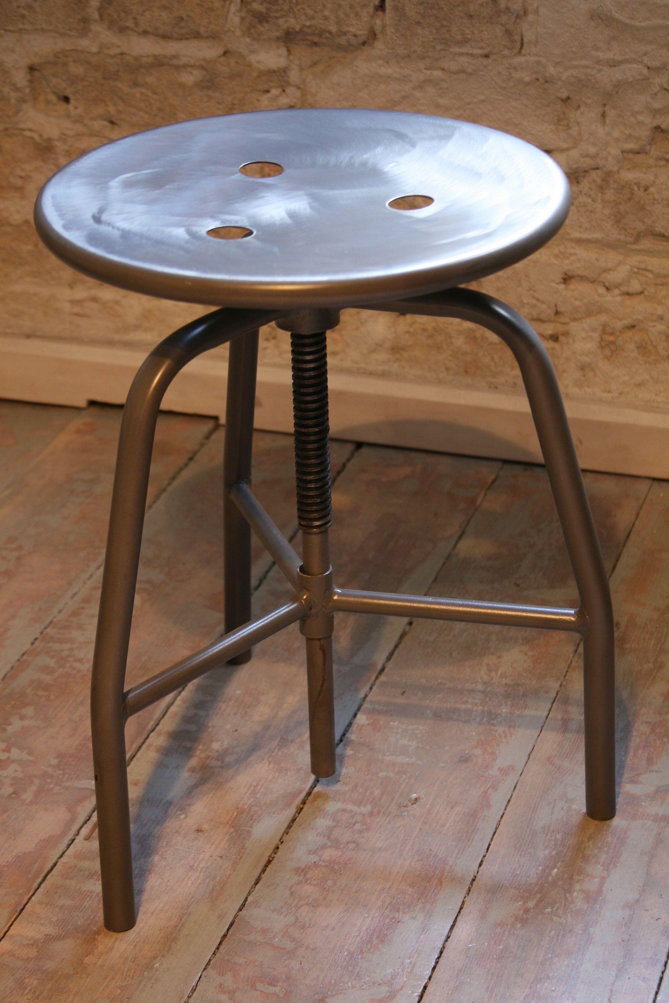Industrial 1960s Swivel Medical Stool For Sale