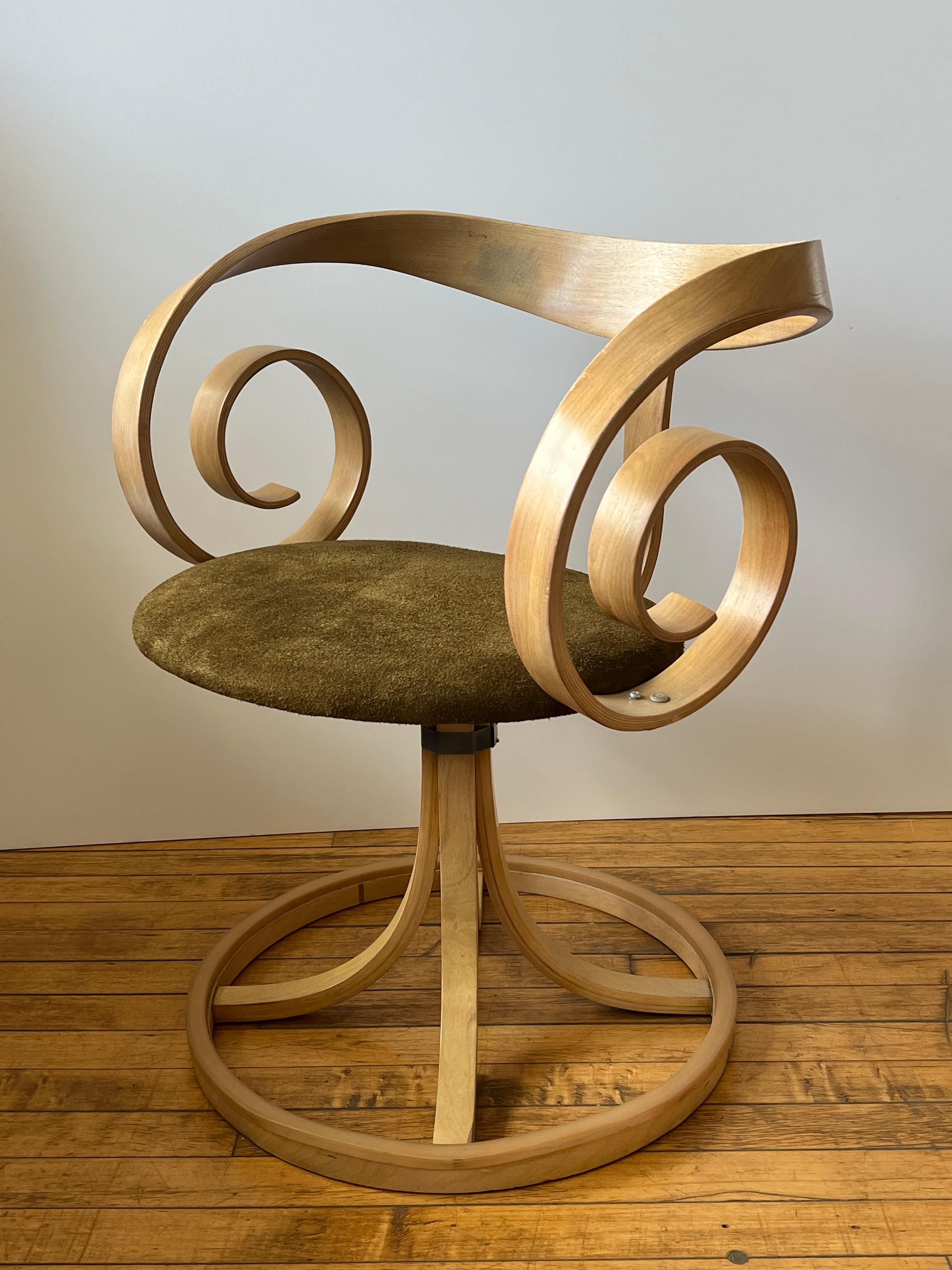 Mid-Century Modern Rouleau pivotant Sultana des années 1960  Chaise de George Mulhauser en vente