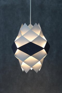 Lampe suspendue Symfoni des années 1960 par Preben Dahl pour Hans Folsgaard, Danemark
