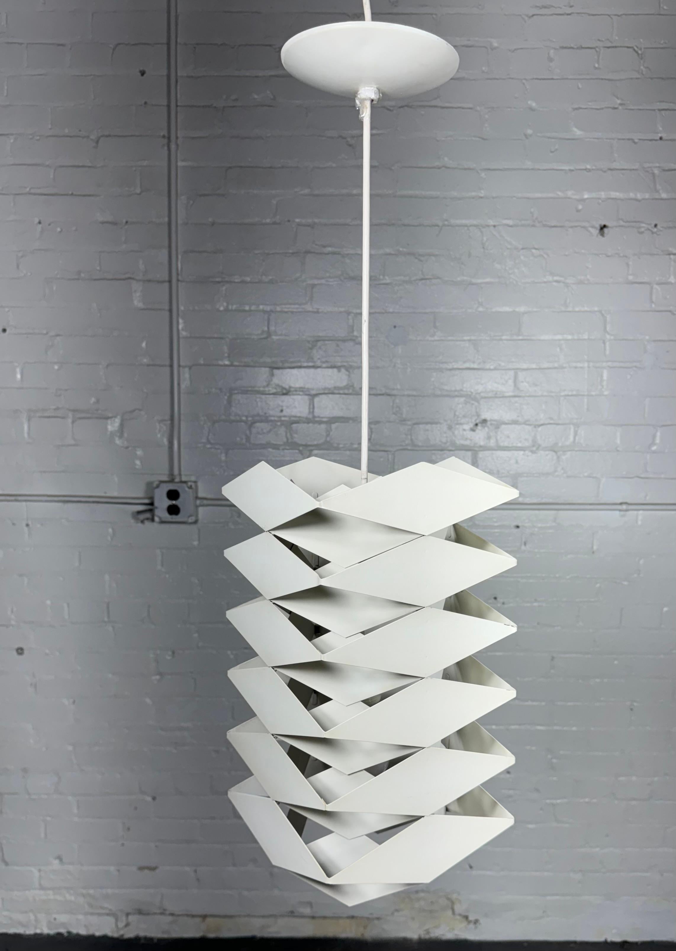 Painted 1960s Symfoni Pendant Light by Preben Dahl for Hans Folsgaard, Denmark