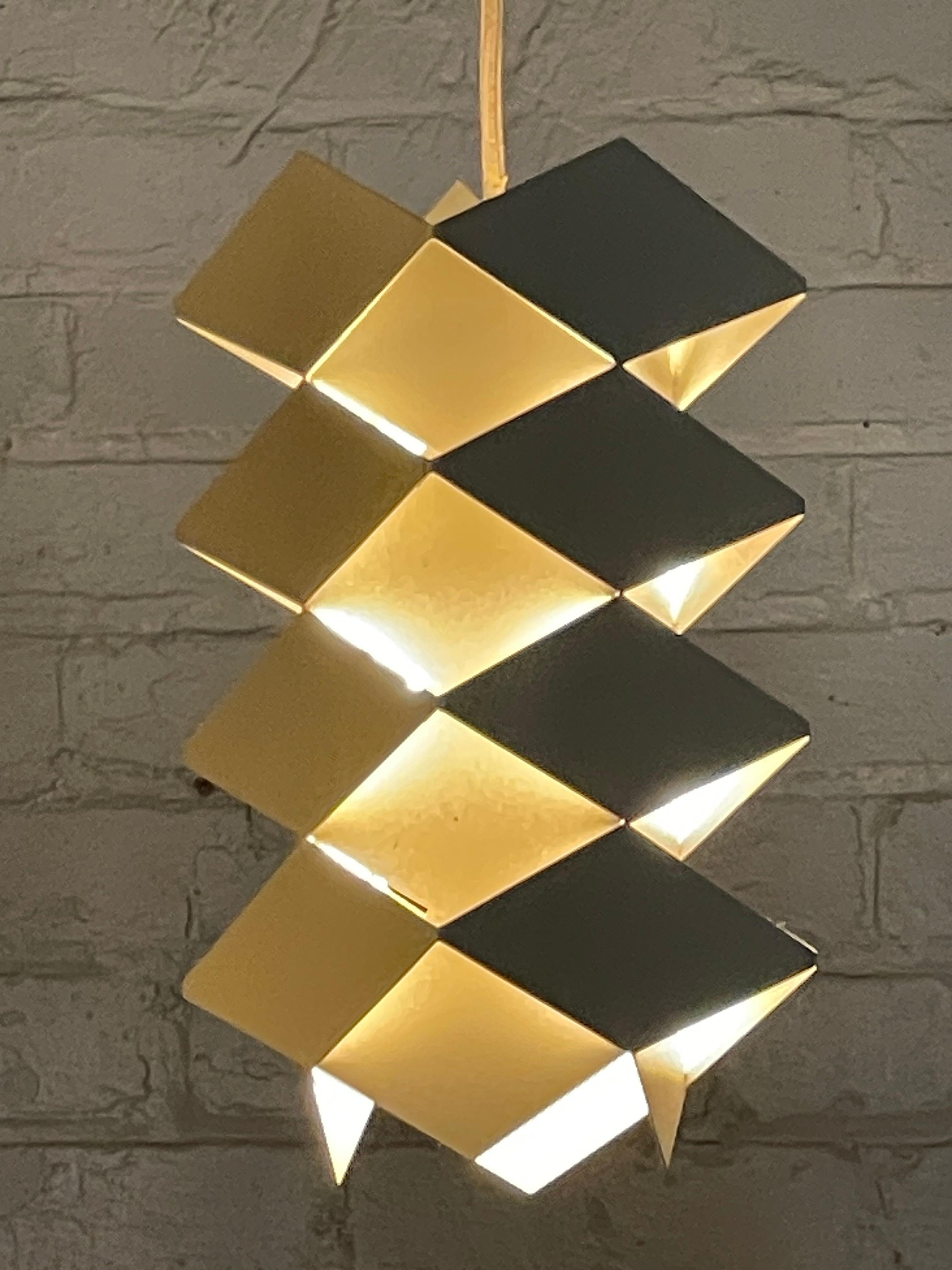 1960s Symfoni Pendant Lights by Preben Dahl for Hans Folsgaard, Denmark in vendita 3