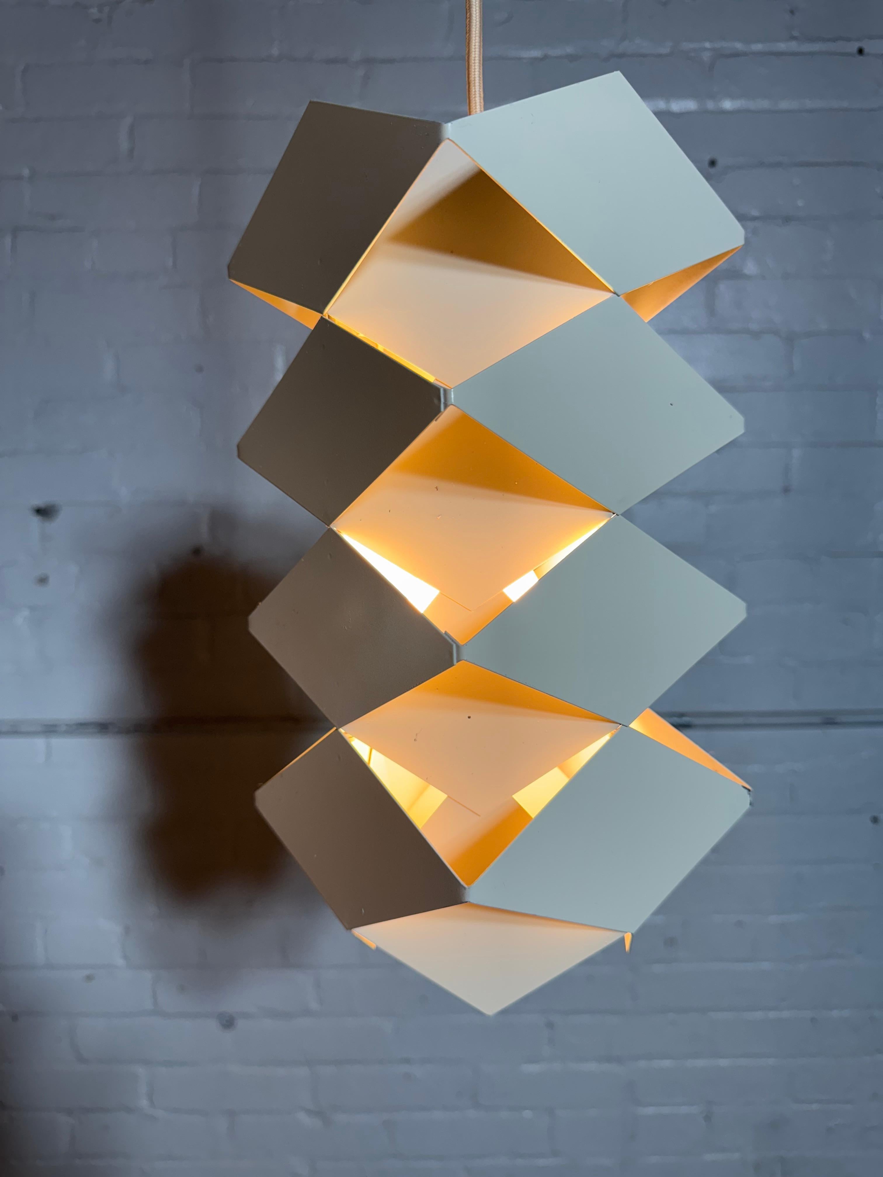 1960s Symfoni Pendant Lights by Preben Dahl for Hans Folsgaard, Denmark in vendita 7