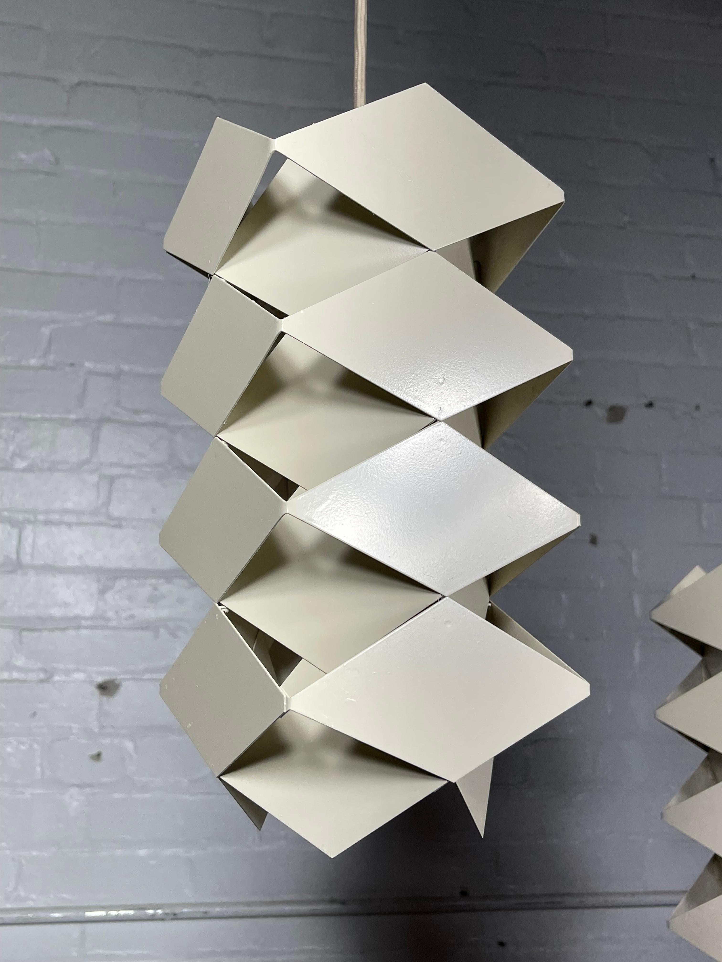 1960s Symfoni Pendant Lights by Preben Dahl for Hans Folsgaard, Denmark in vendita 10