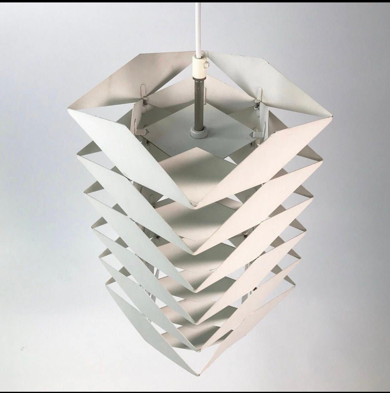 1960s Symfoni Pendant Lights by Preben Dahl for Hans Folsgaard, Denmark in vendita 13
