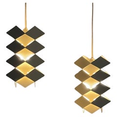 1960s Symfoni Pendant Lights by Preben Dahl for Hans Folsgaard, Denmark
