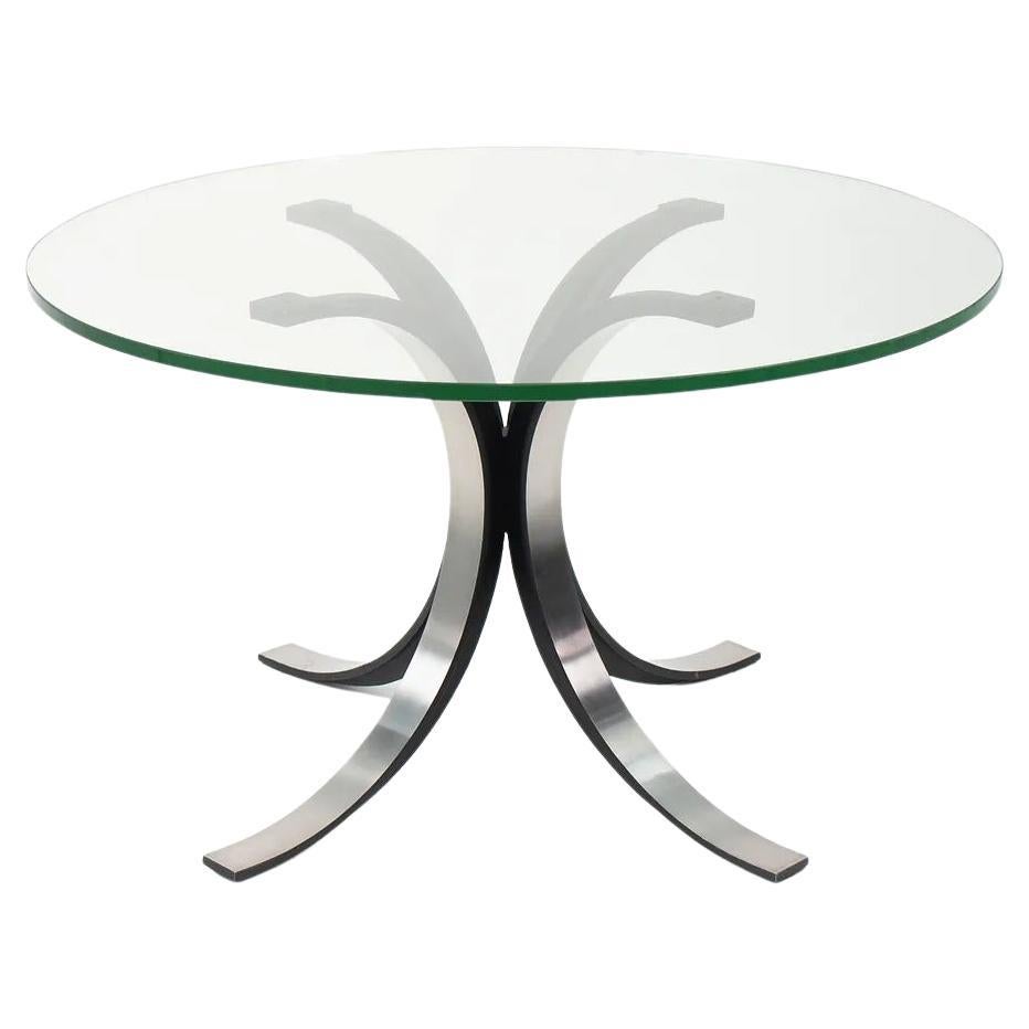 1960s "T69" Round Dining Table by Osvaldo Borsani and Eugenio Gerli for Tecno For Sale