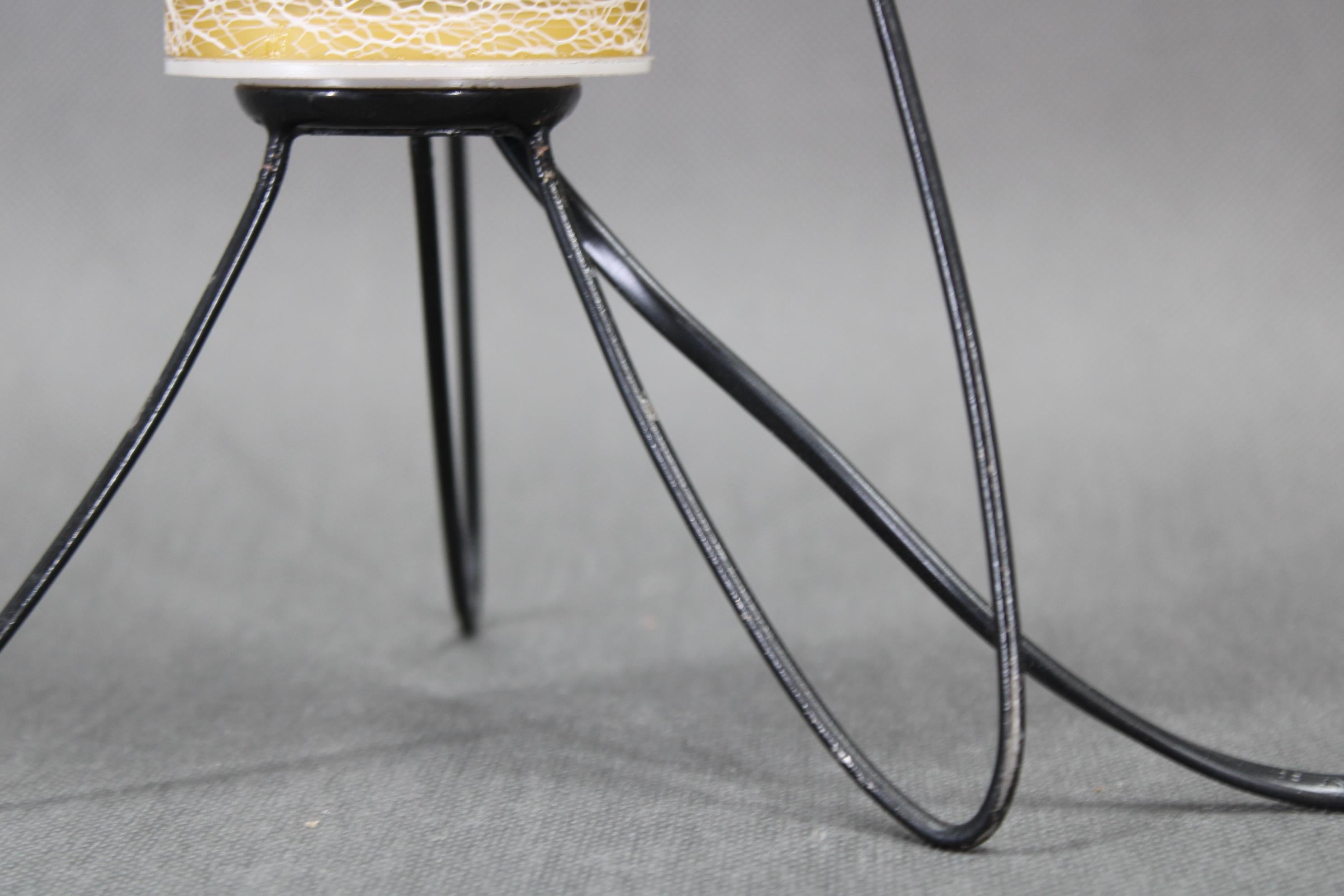 1960s Table Glass Lamp by Pokrok Zilina, Czechoslovakia (20. Jahrhundert) im Angebot
